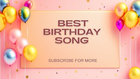 Birthday Song