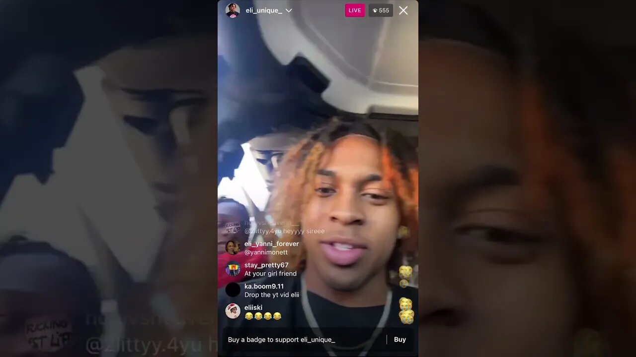 ELI IG LIVE: @eliuniquee & His Guys Want all The Smoke With Rbt, Emily & They Crew (05/03/23)