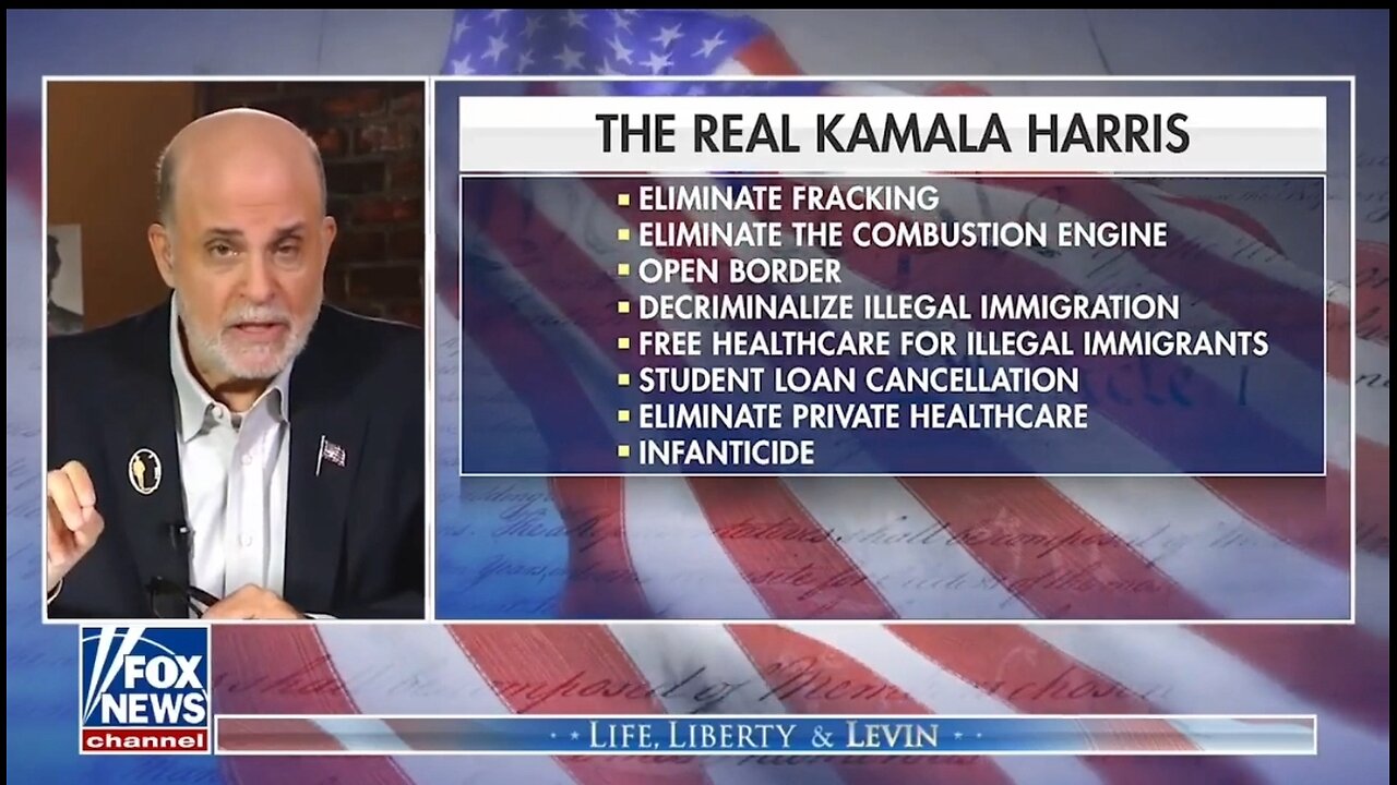 Levin Exposes The Real Kamala Harris