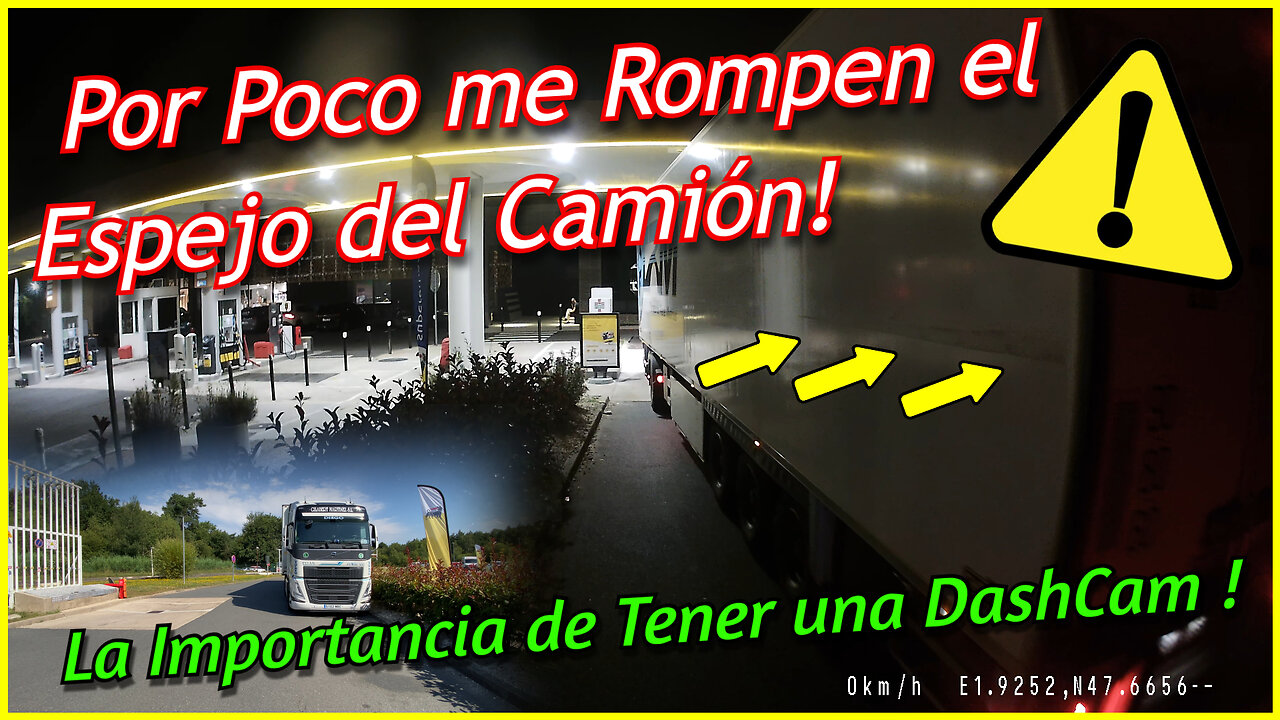 Por Poco me Rompen el Espejo del Camión! La Importancia de Tener una DashCam