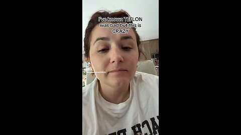 Food Don’t Stick To TEFLON But TEFLON Sticks To You!! CANCER!