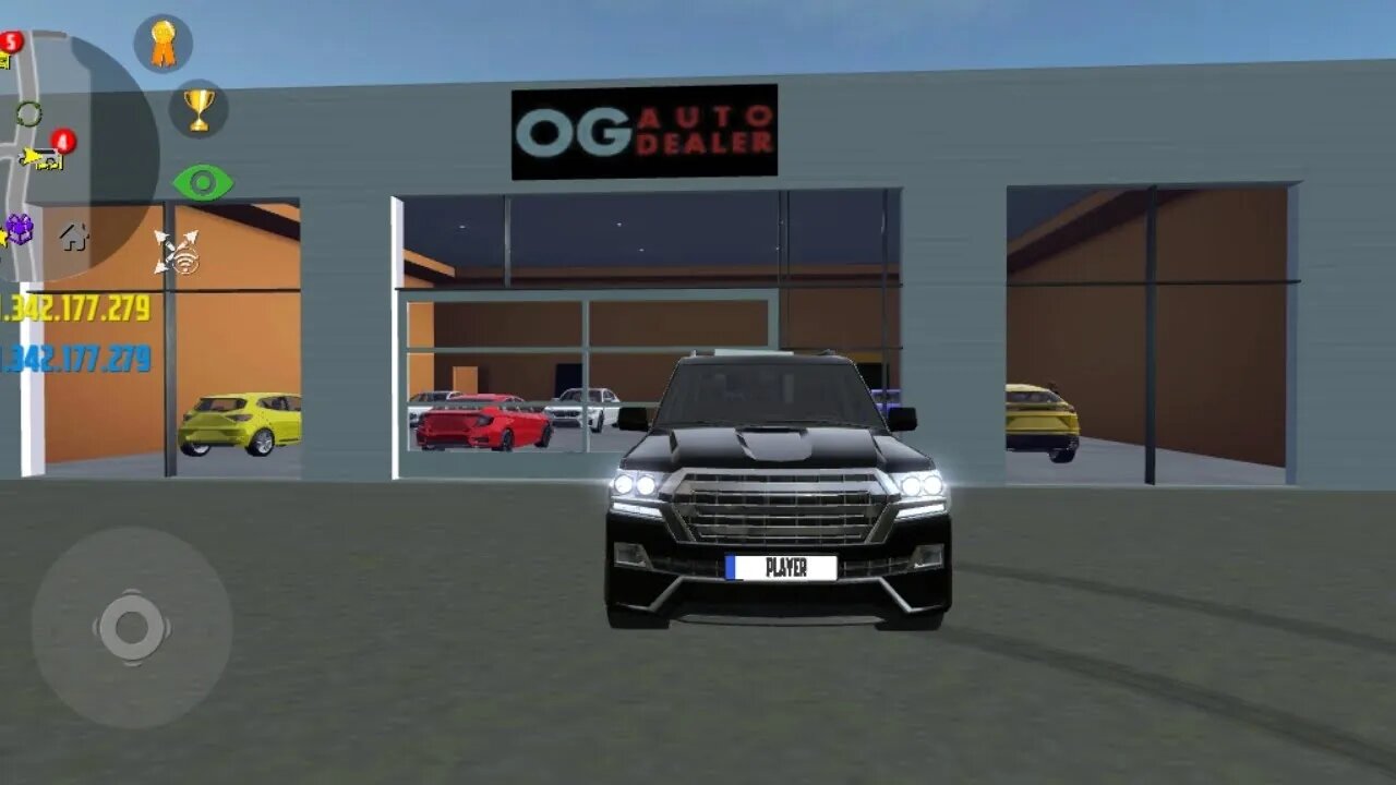 Update New Look Of Toyota Landcruiser Black Panther Edition : Car Simulator 2