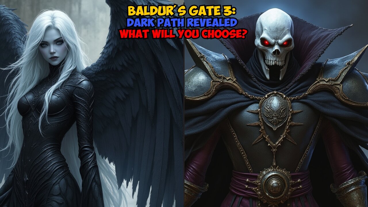 Baldur's Gate 3: Dark Path REVEALED What Will You Choose?