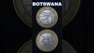 Botswana 5 pula 2000.#shorts #coinnotesz