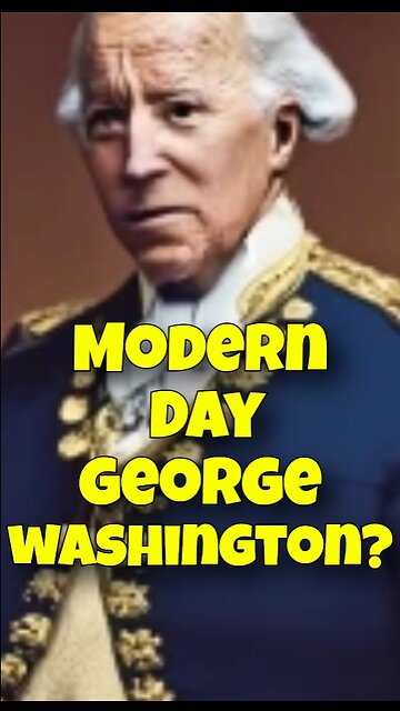 Modern Day George Washington? "Biden Stepped Away From Power"
