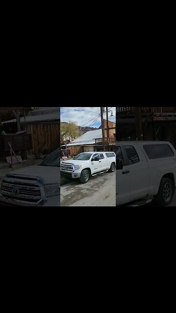 main street in Oatman, AZ