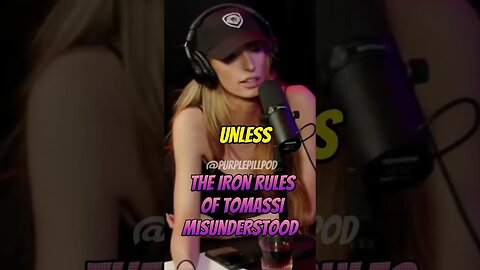 The Iron Rules Of Tomassi @Torshaa #purplepillpod #purplepill #redpill #dating