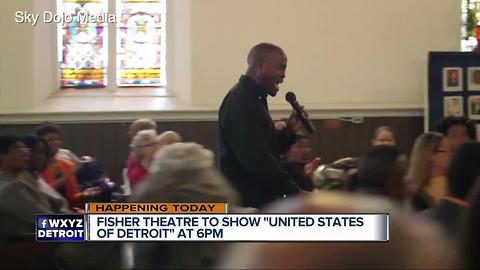 Fisher Theatre to show 'United States of Detroit' tonight