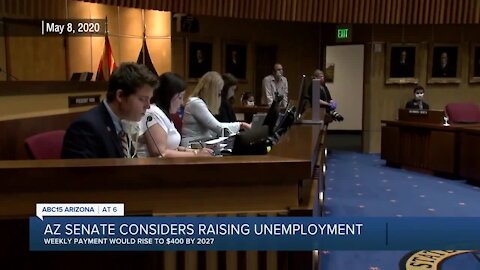 State Senate Committee passes a bill that would raise unemployment benefits