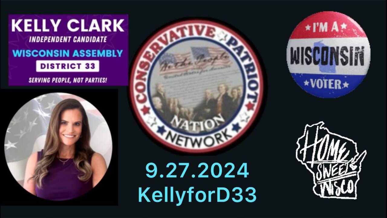 KELLY CLARK - Will Make Wisconsin Great Again 9.27.2024 with UNITY.