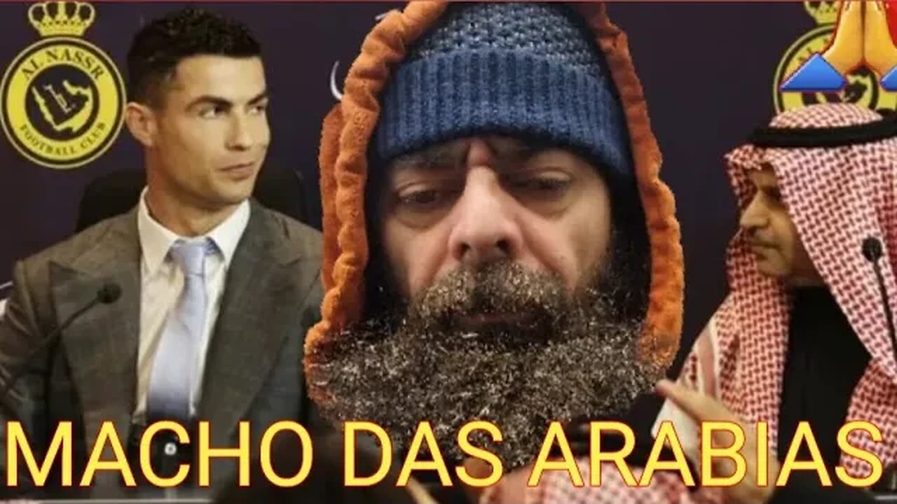 LIVE MACHO TOXICO INDO PRA ARABIA SAUDITA VER O CRISTIANO RONALDO