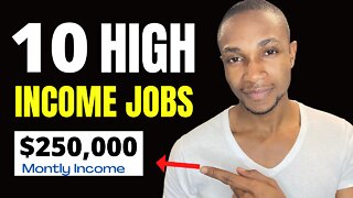 10 High Income Jobs