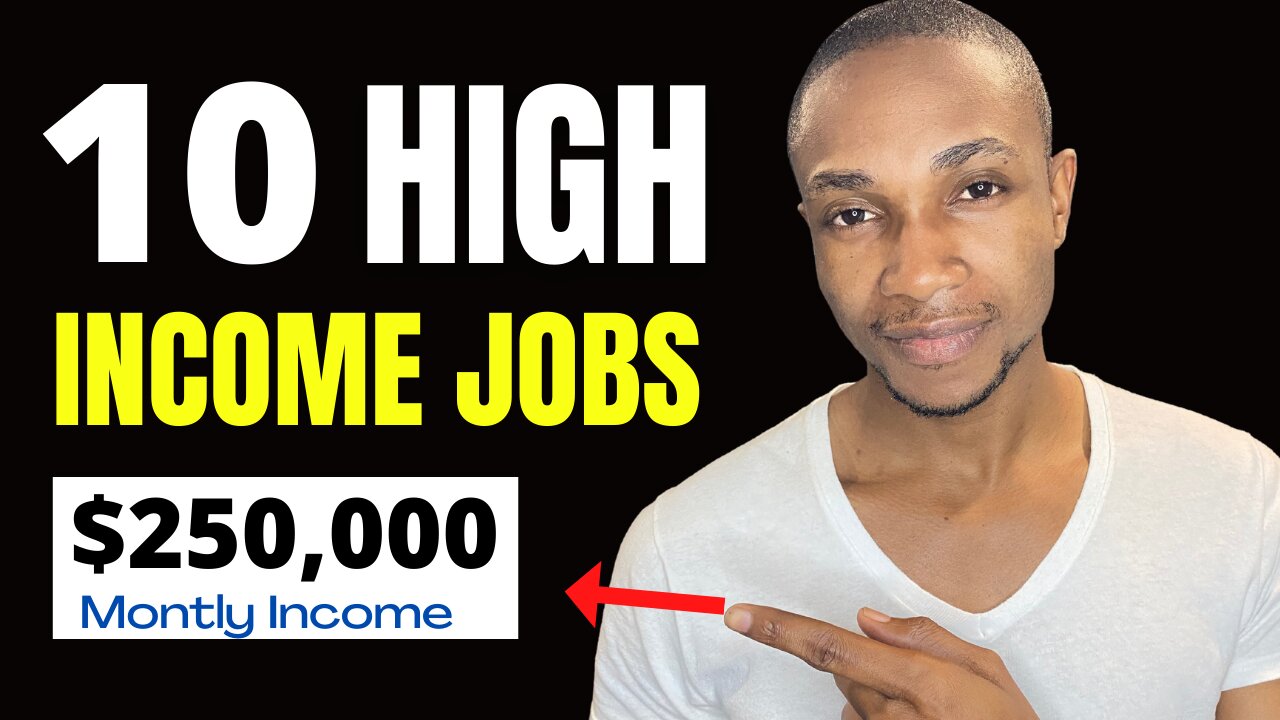 10 High Income Jobs