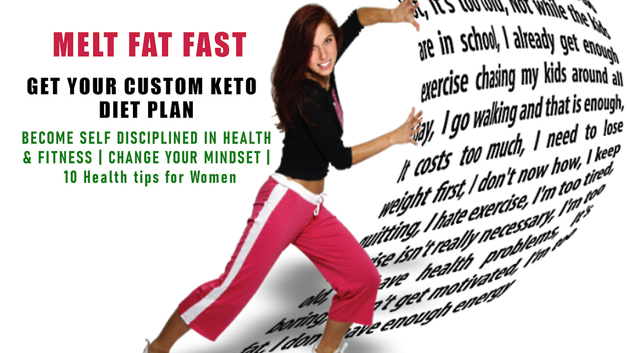 BECOME SELF DISCIPLINED IN HEALTH & FITNESS | CHANGE YOUR MINDSET | 10 Health tips for Women