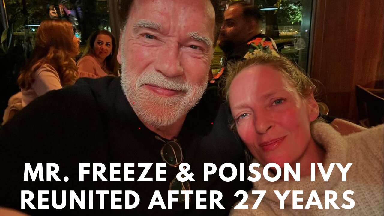 Arnold Schwarzenegger & Uma Thurman Reunite as Mr. Freeze & Poison Ivy 27 Years After Batman & Robin