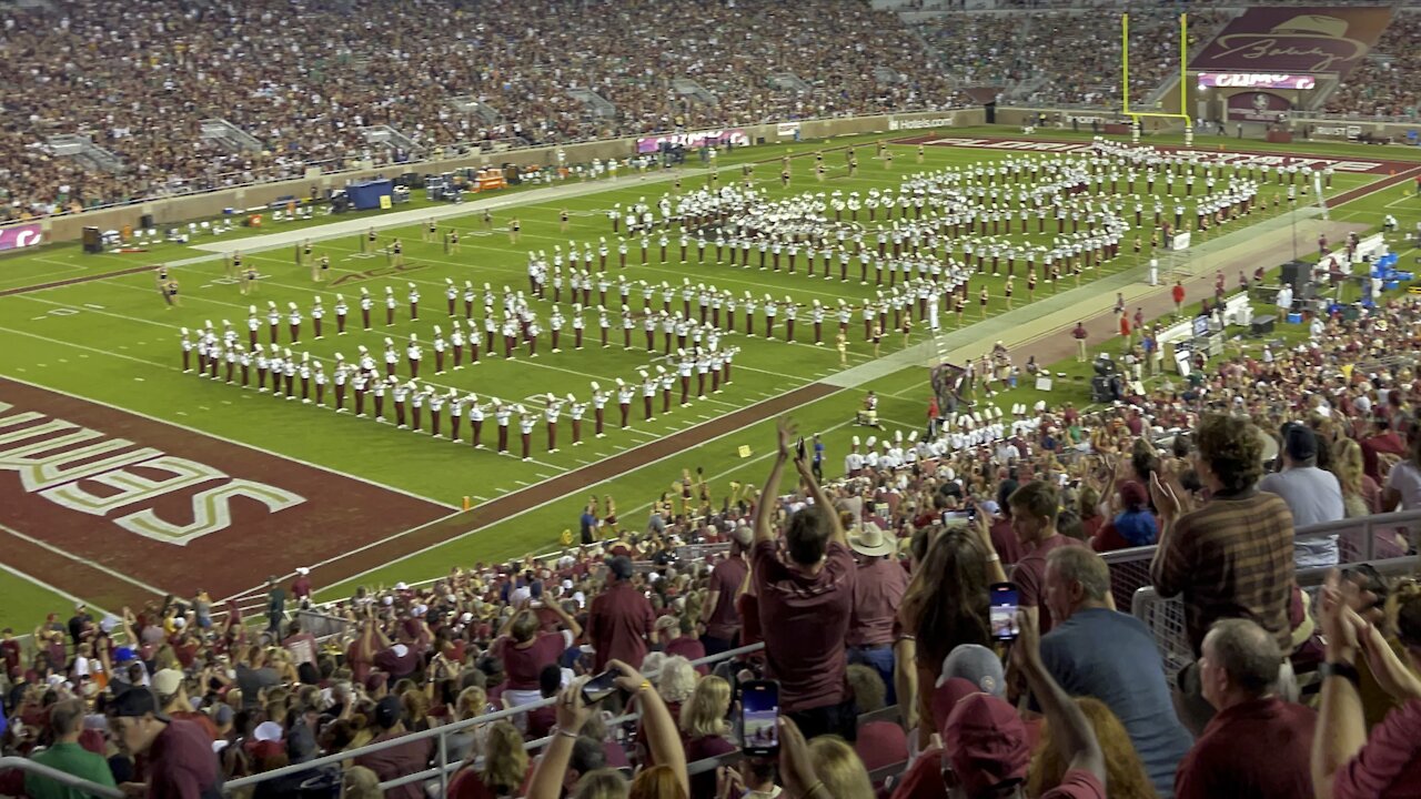 Bobby Bowden Tribute 9/5/2021 ND vs FSU- 4K