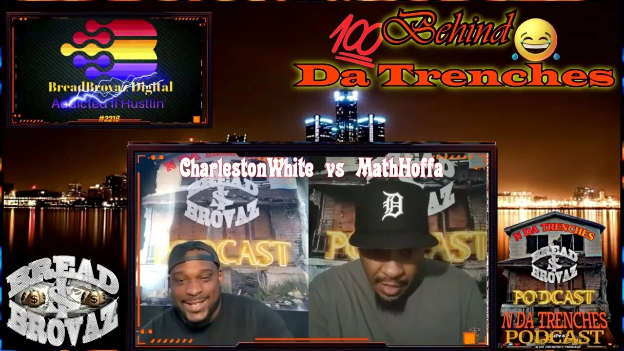 Charleston white and #mathhoffa beef is getting crazy #charlestonwhite #vlog