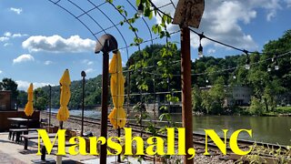 Marshall, NC, Town Center - Small Towns - Walk & Talk Tour - Vlogging America