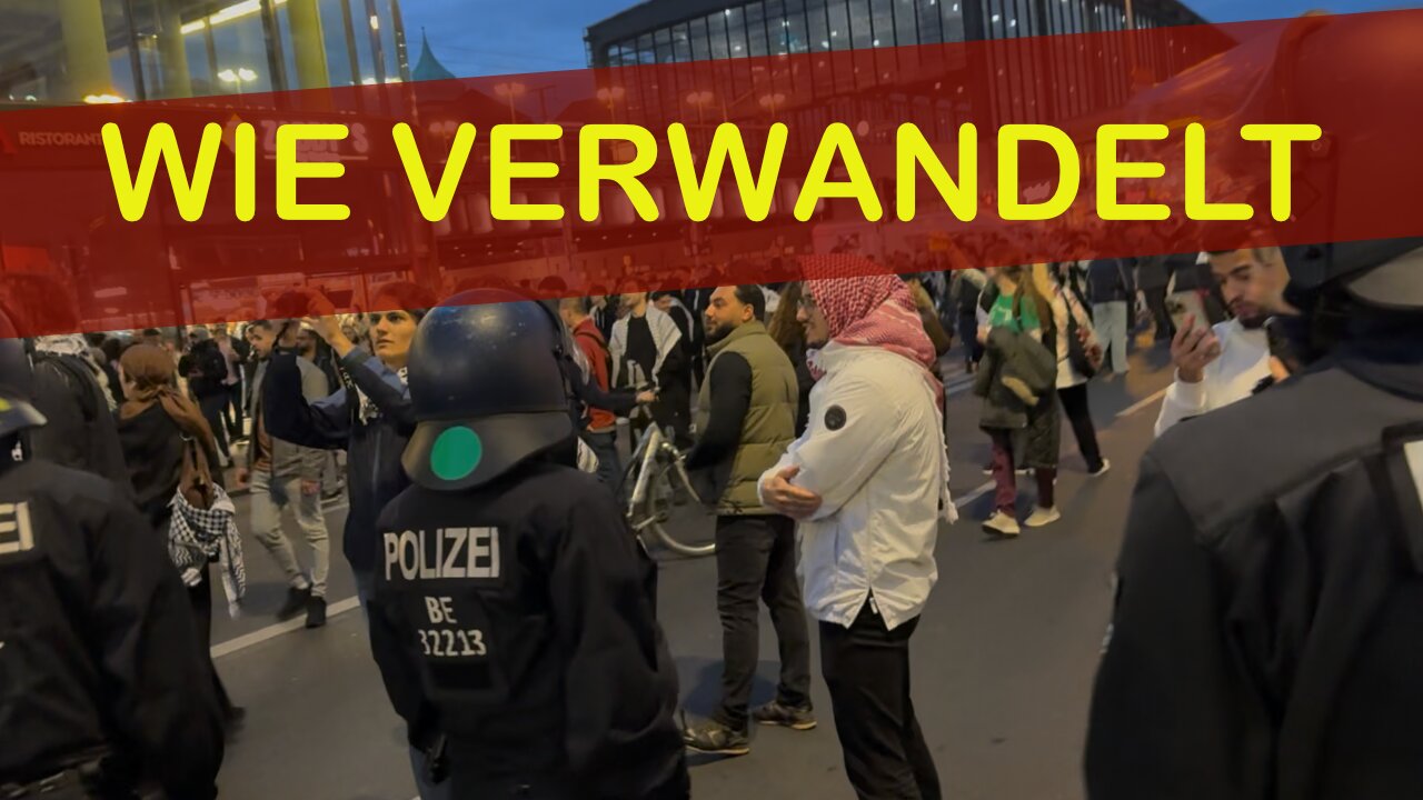 Mein Demo-Déjà-vu in Berlin – Polizei zeigt ganz anderes Gesicht