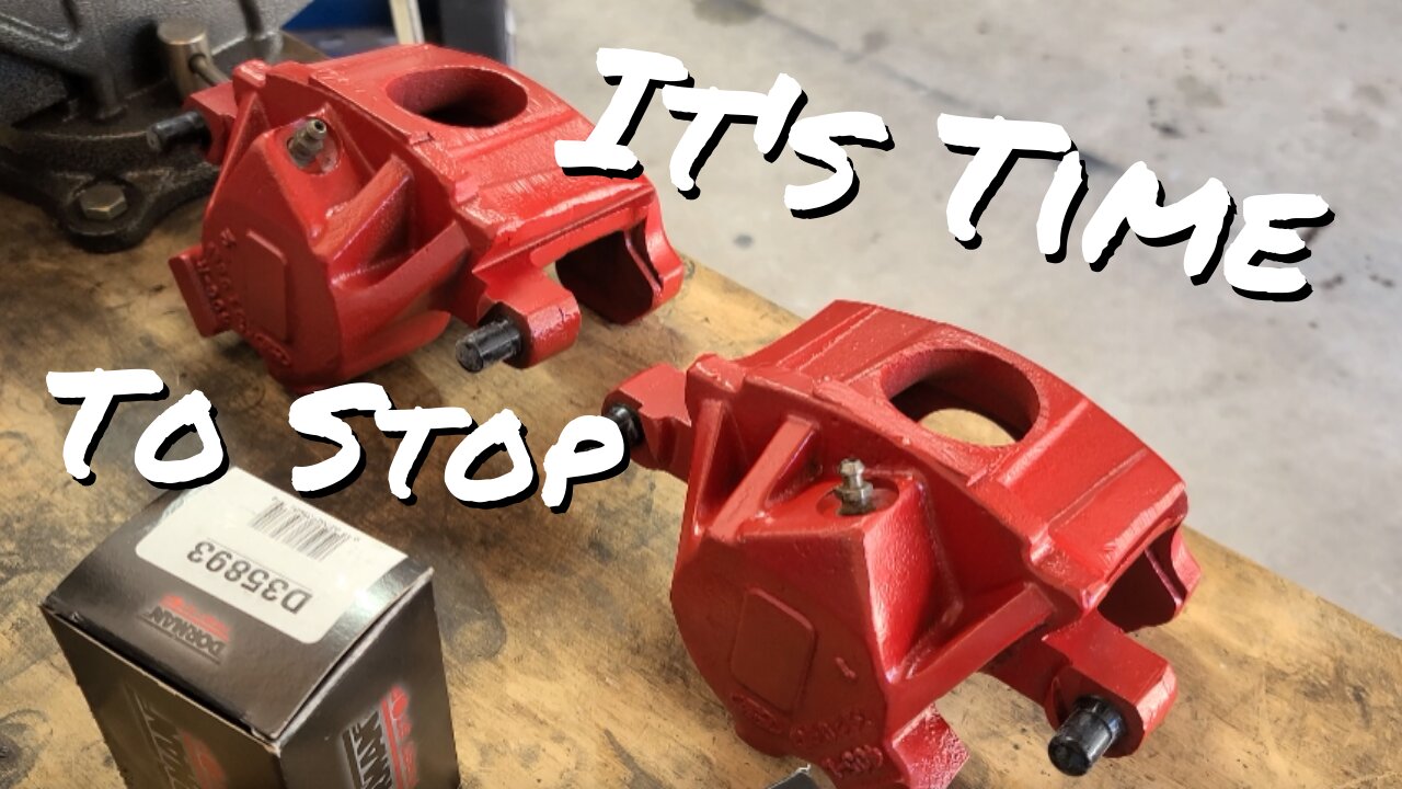 Fox Body Mustang Front Caliper Rebuild