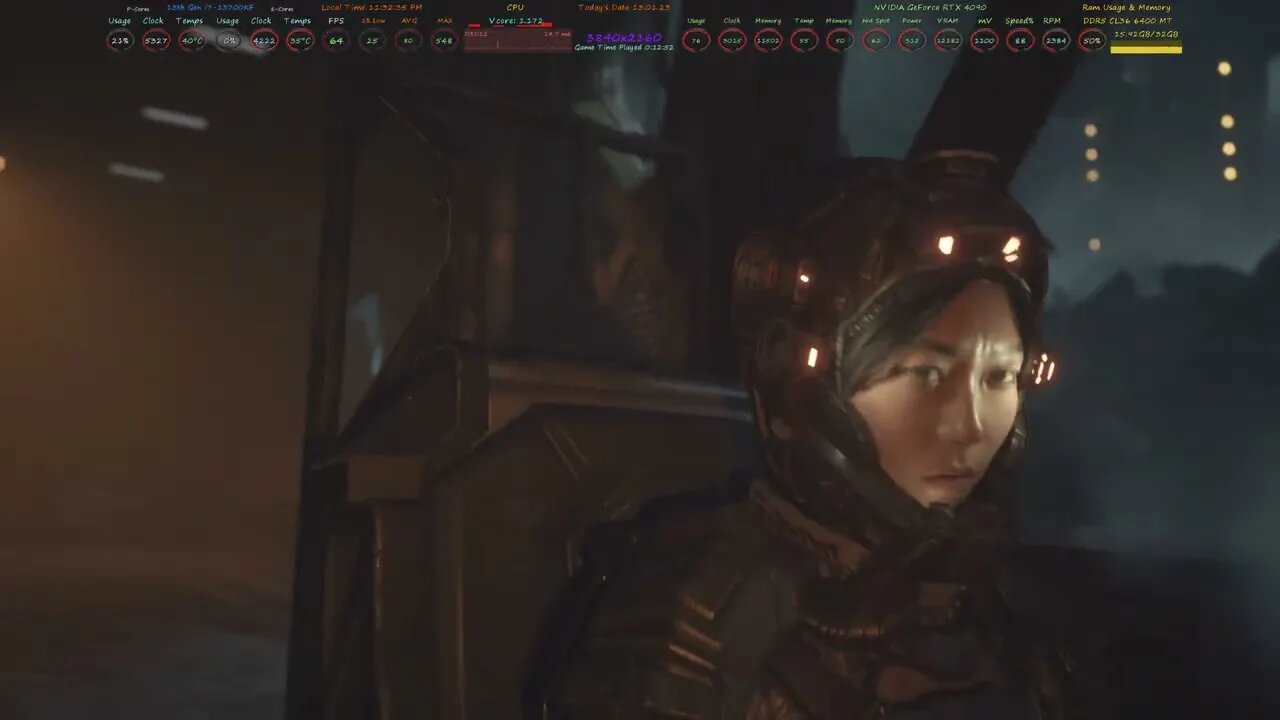 RTX 4090 The Callisto Protocol 4K HDR FSR 2 PC Gameplay