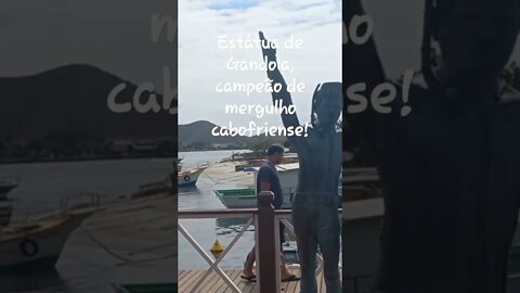 Homenagem a Gandola, campeão de mergulho cabofriense! #shorts #riodejaneiro