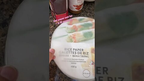 Easy summer rice wrap recipe lunch or snack idea