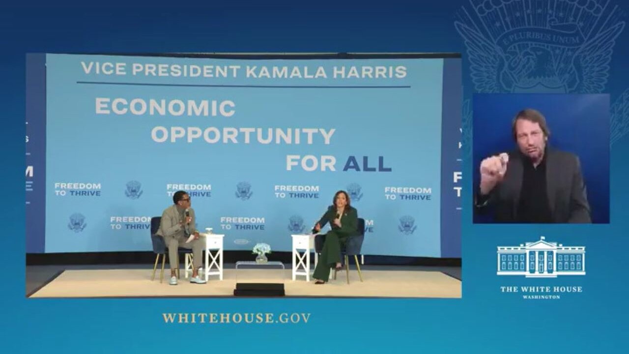 Kamala Harris Explains The Inflation Reduction Act ('Has There Ever Been A More Ironic Sentence?')