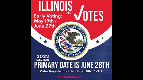 Illinois Voter Registration Deadline and Primary Date