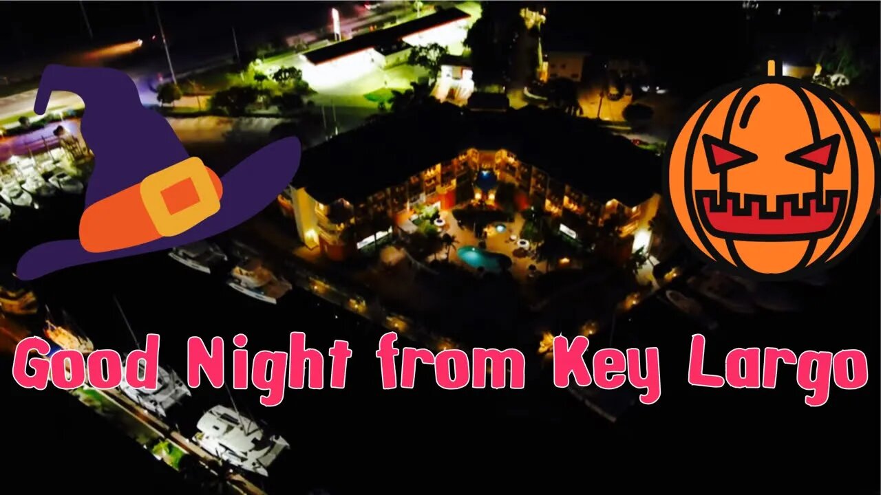 A Good Night Flight from Key Largo, this is Fall in The Florida Keys 4K Autelevo 2 PRO