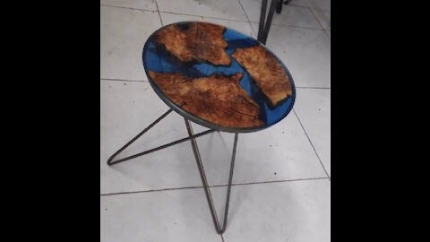 Amazing table with Epoxy