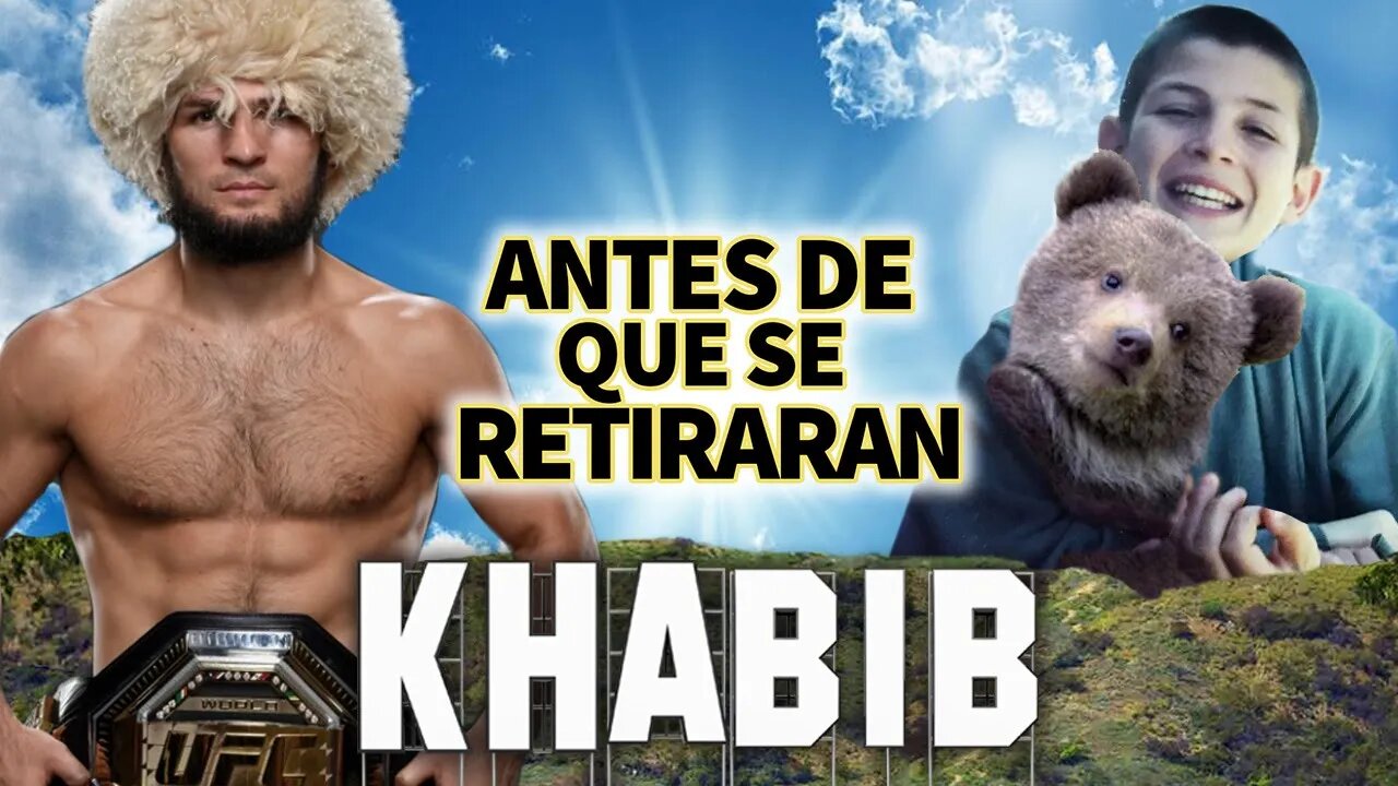 Khabib Nurmagomedov | Antes De Que Se Retiraran | UFC