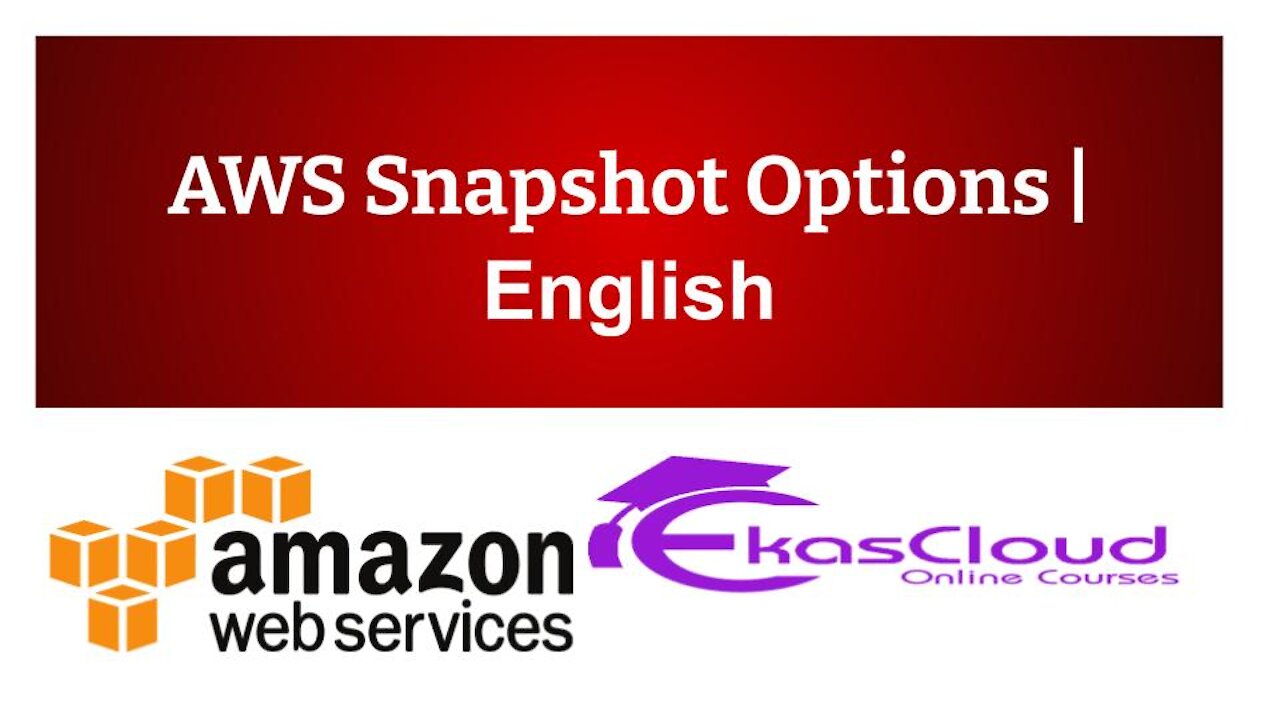 #AWS Snapshot Options _ Ekascloud _ English