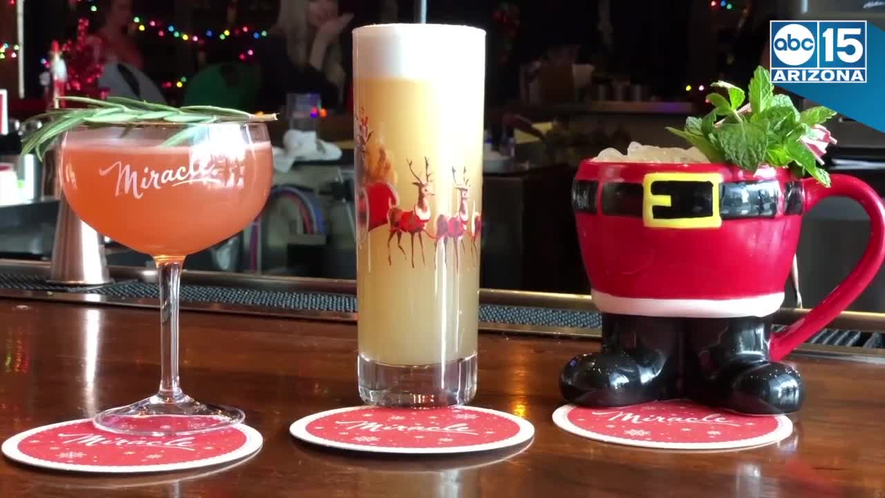 Holy chestnuts! "Miracle" pop-up cocktail bar opens in downtown Phoenix - ABC15 Things To Do