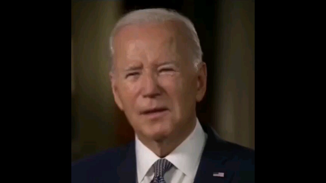 Genocidal Joe has a message through A.I