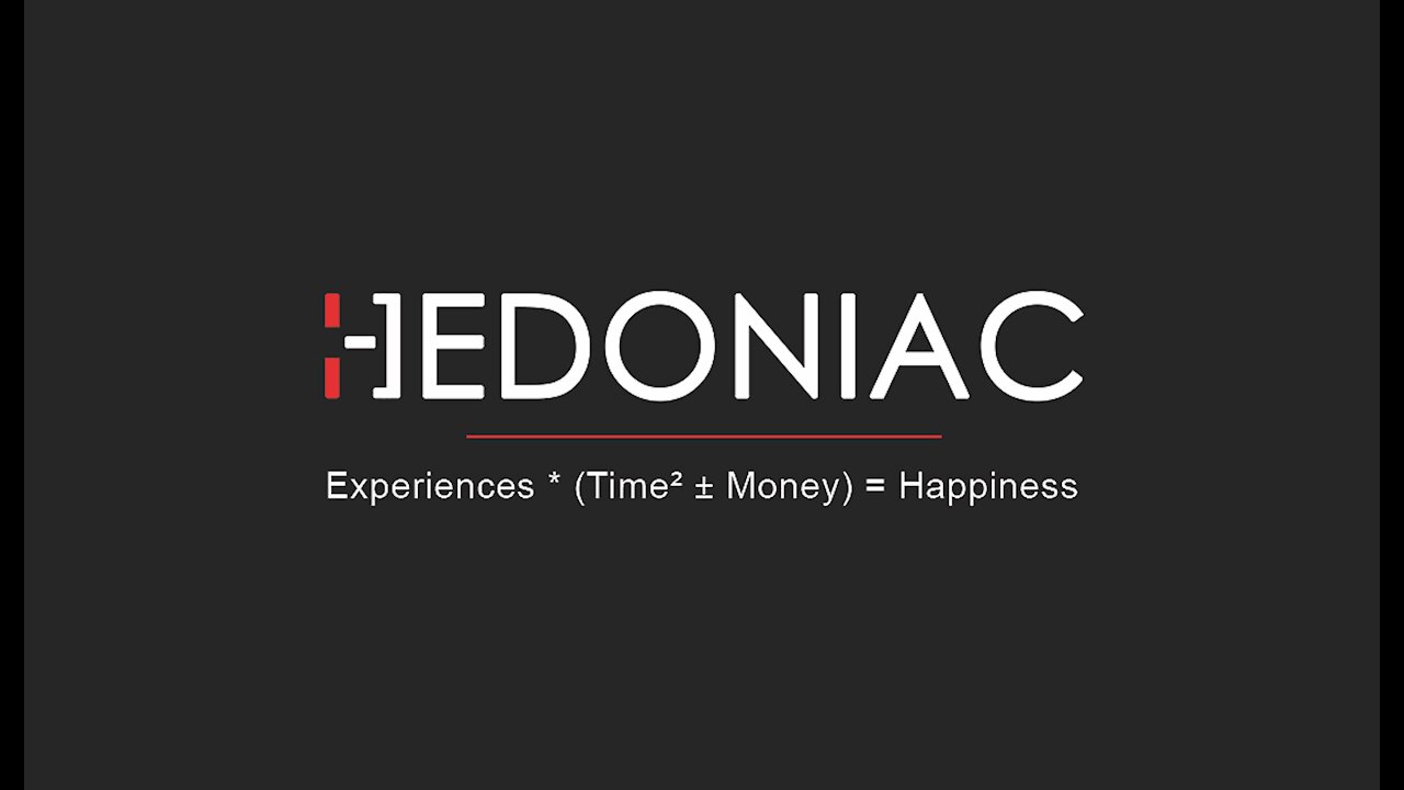 (Time² ± Money) * Experiences = Happiness