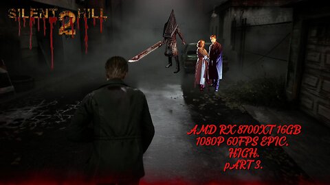 Silent Hill 2 Remake: RX 7800XT 16GB GDDR6 1080p 60fps epic, high settings.