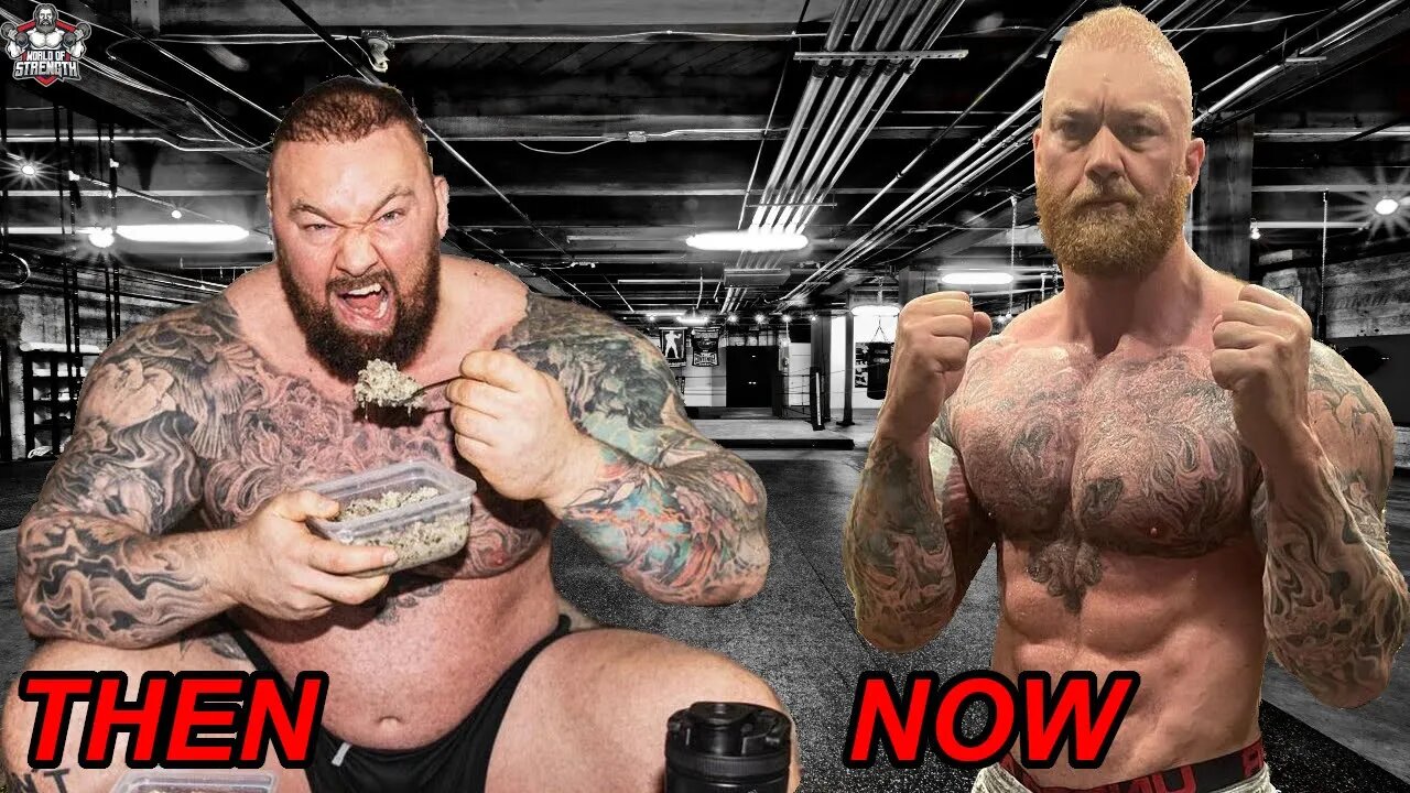 The Mountain Hafþór Júlíus Björnsson Then & Now