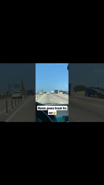 Bros gonna destroy his BMW🤡