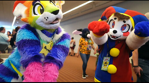 Anthrocon: Day 1 Compilation | Unusual and Rare Fursuits | 2024