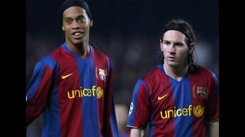 Believe it or not, the imaginative skills of the magician Ronaldinho