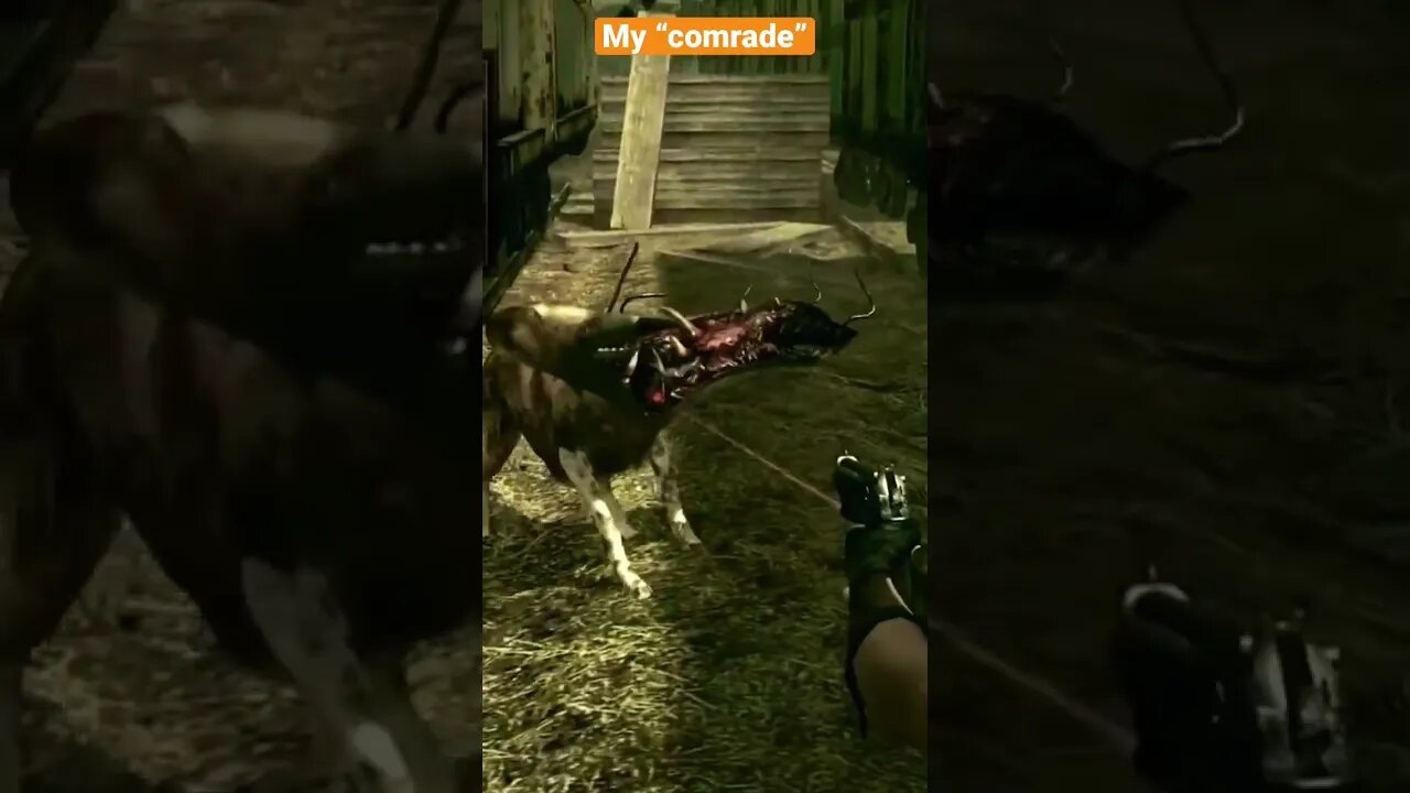 Traitor 🤣😂#ps4 #fyp #residentevil5 #residentevil5gameplay #lol #comrade #traitor #ProslGaming #wow