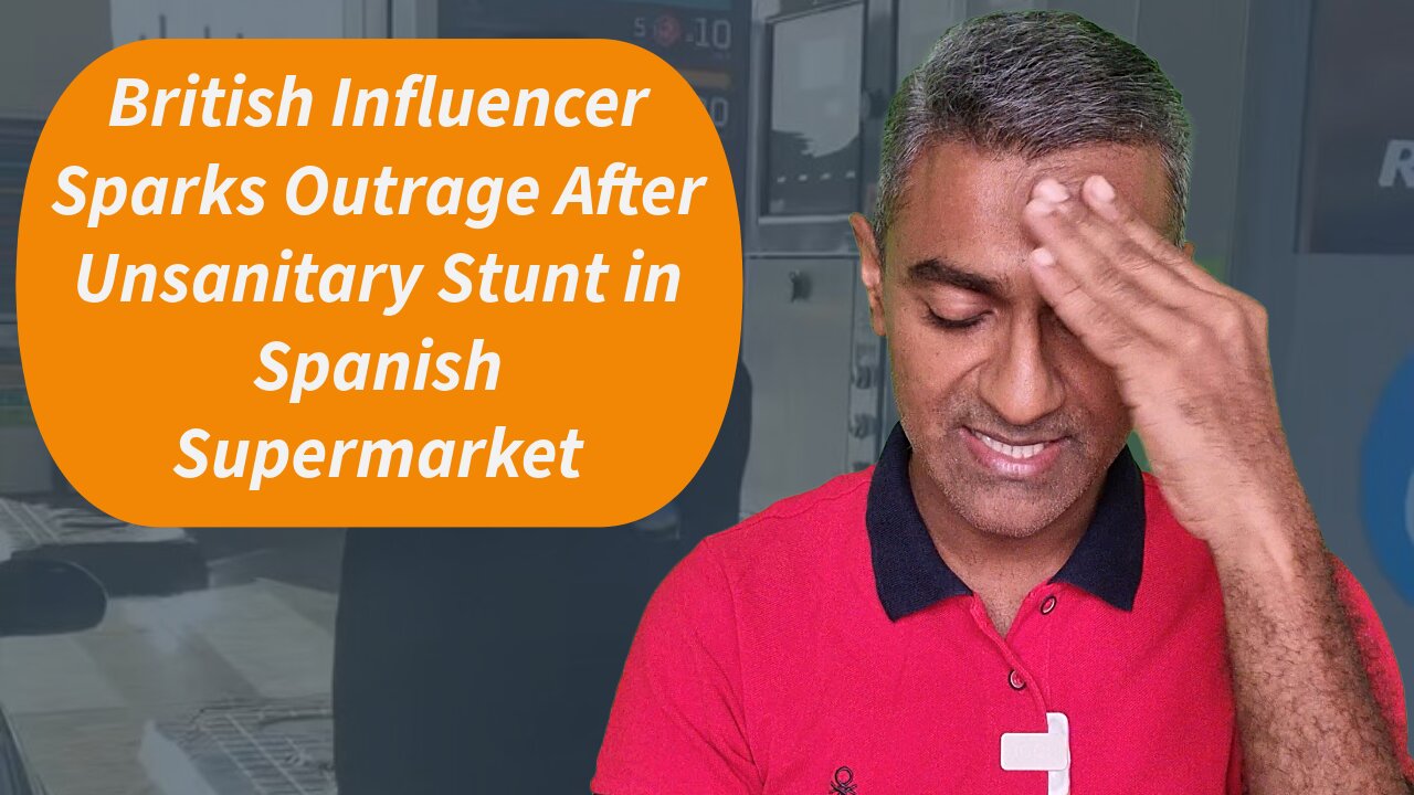 British Influencer Sparks Outrage After Unsanitary Stunt in Spanish Supermarket