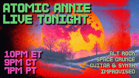 Live Alt Rock Music - Guitar & Synth - Improvised - Y4.12