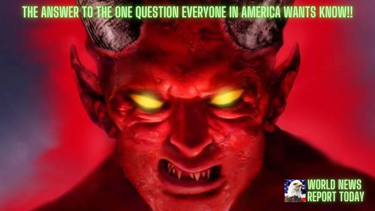The Answer To The One Question Everyone In America Wants Know!!