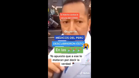 Médicos del Perú se levantan contra la tiranía.