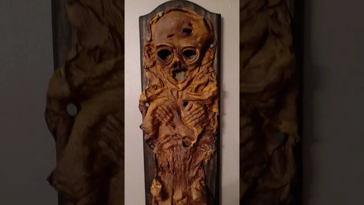 I made a HUSK baby for Midwest Haunters Convention! #shorts #halloween