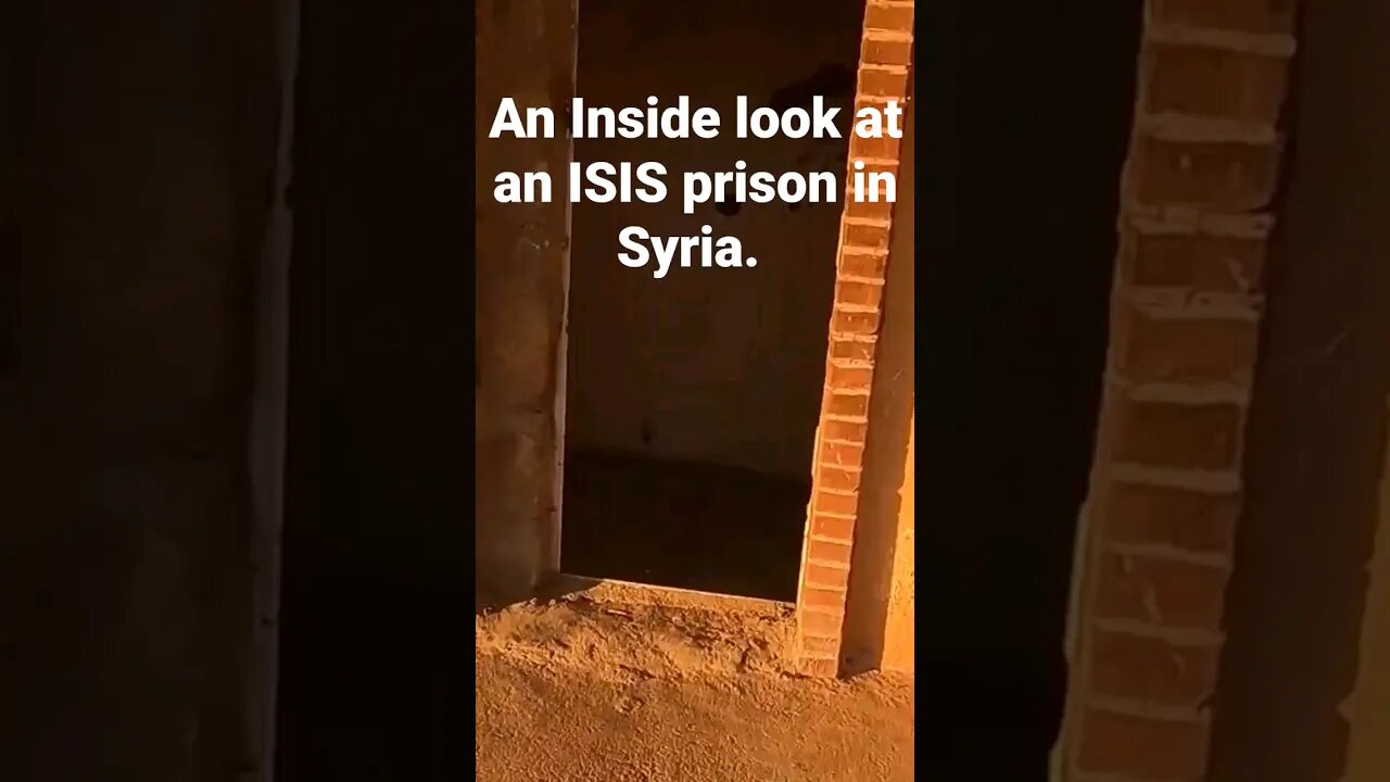 An inside ook at an ISIS prison in Syria. #ISIS #syria