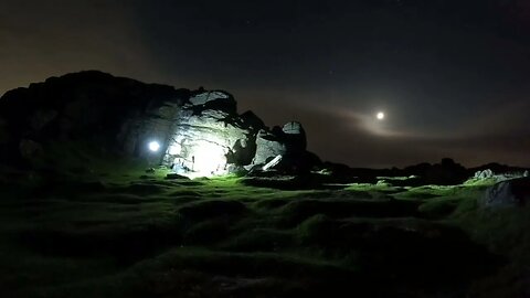 spending time at sheeps Tor. nightlapse. GoPro edited