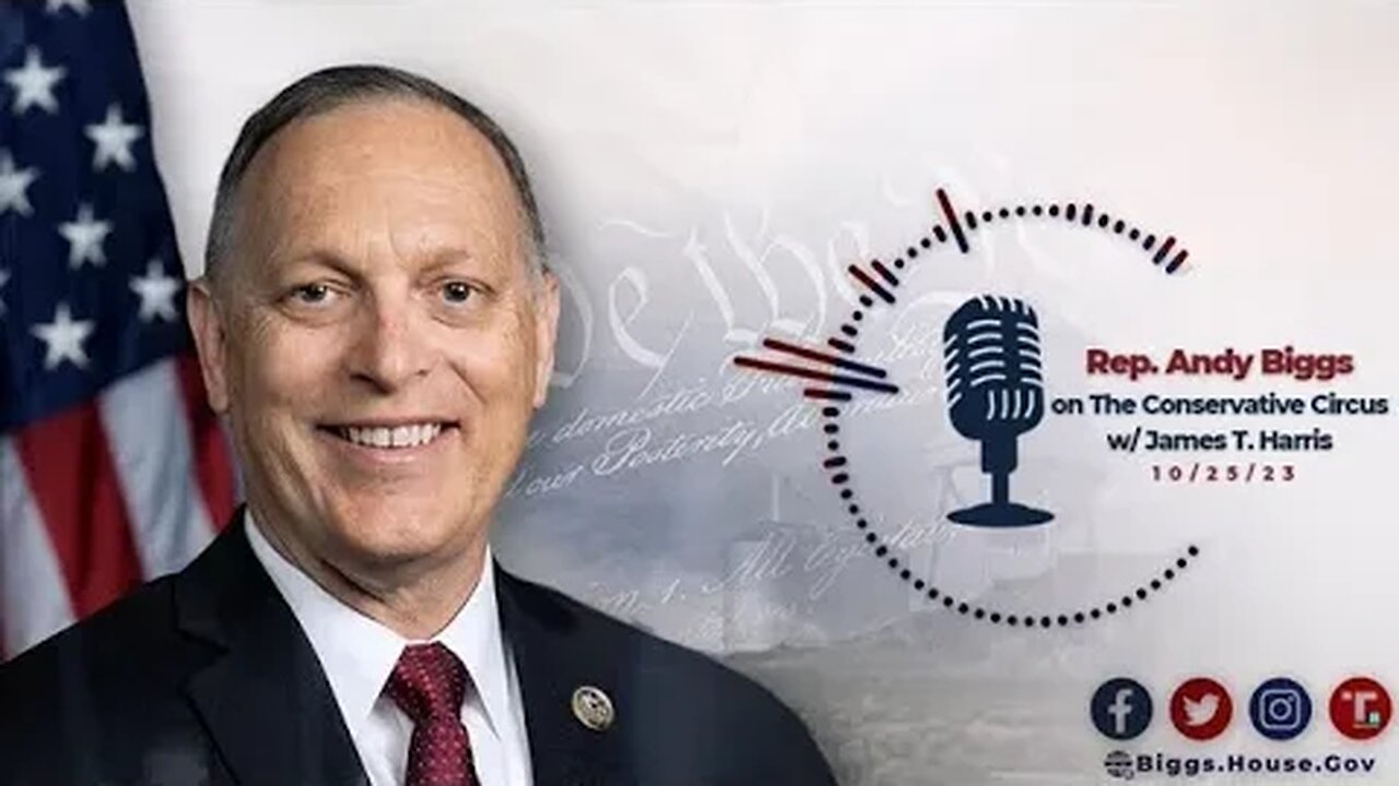 Rep. Biggs Calls Out Deep State's Attempts to Submarine a Conservative Speaker